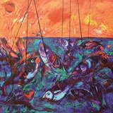 Mattanza - 2008  200x200 cm