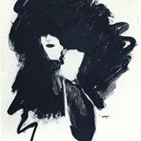 Ritratto di donna - china